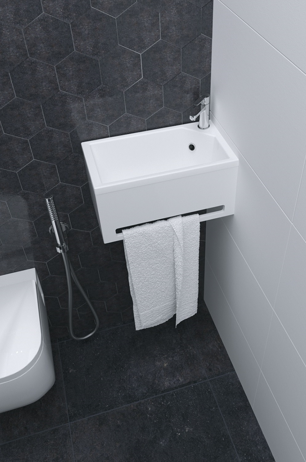 Панель с раковиной Tiny XS MINI R - артикул K0000033517