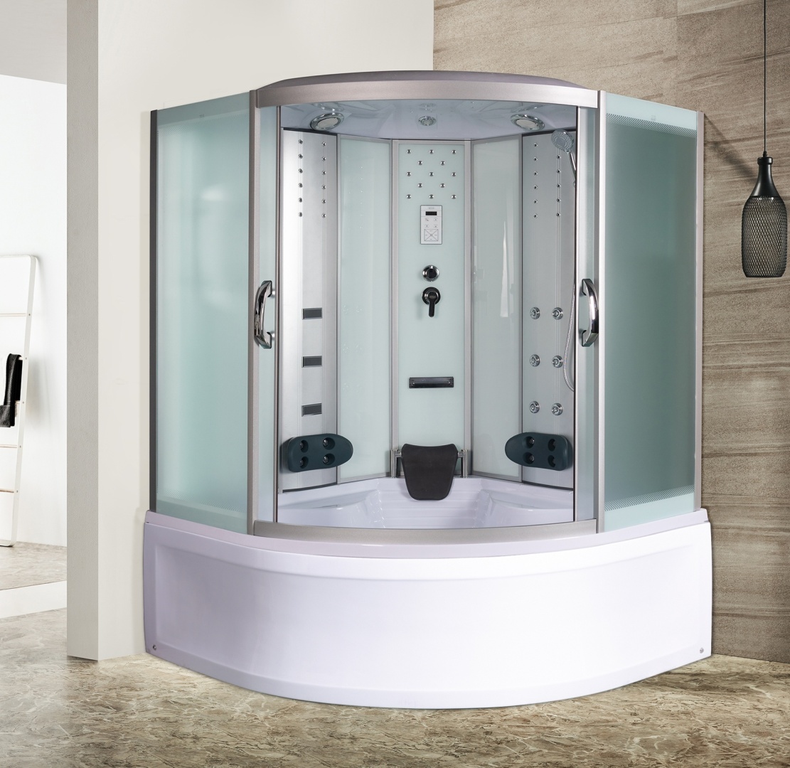 Душевая кабина TEMZA 150/150/55 MT 150*150*220 (1/4 круга, мат.стекла, высокий поддон) - артикул K0000097499