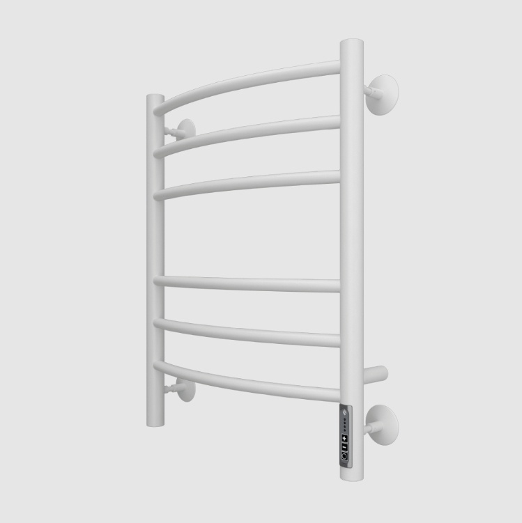 Классик П6 450х600 электро КС 9003 матовый ( new встроен диммер) Полотенцесушитель TERMINUS (без креплений) - артикул K0000067850