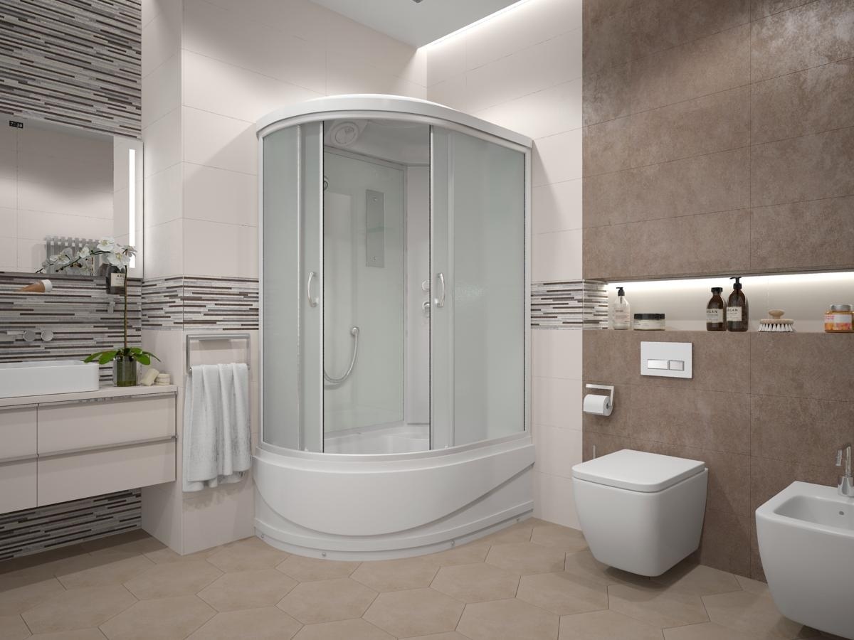 Душевая кабина ERLIT ER3512TPR-C3-RUS (1200*800*2150) - артикул K0000169940