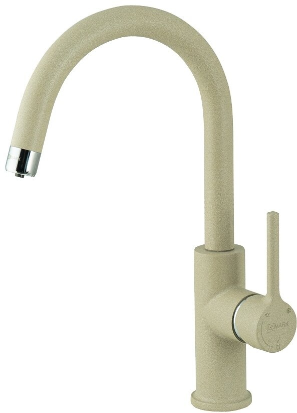 LM3073 "Комфорт" Смеситель для кухни с подключением к фильтру, бежевый - артикул K0000082076