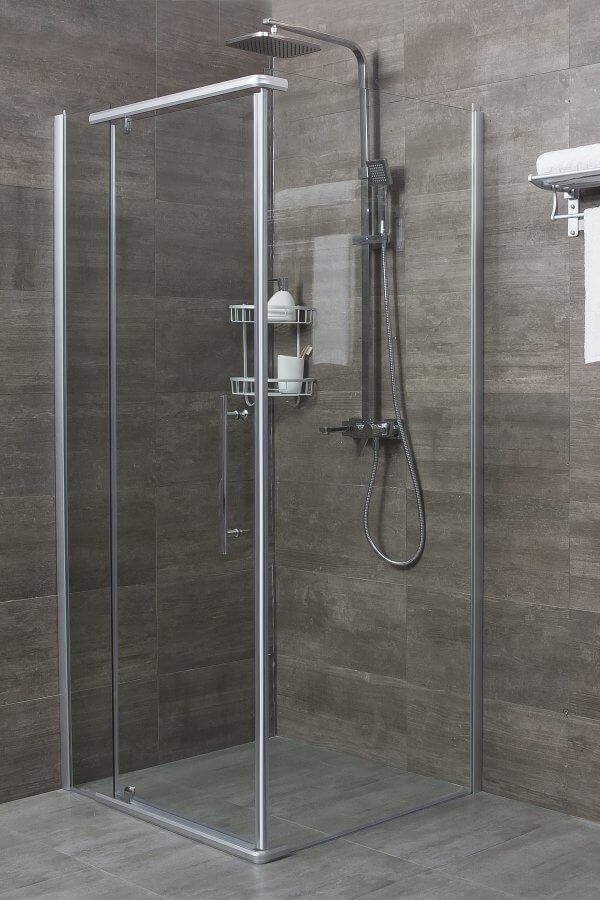 Душевое ограждение ER10110H-C1 1000*1000*2000 (без поддона) прозрачное стекло - артикул K0000011998