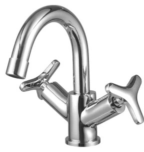 "плюс Спирит" Смеситель для умывальника с поворотным изливом, хром - артикул K0000012341