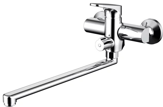 F6191238CP-01L-RUS ELER Смеситель для ванны с длинным изливом - артикул K0000013487