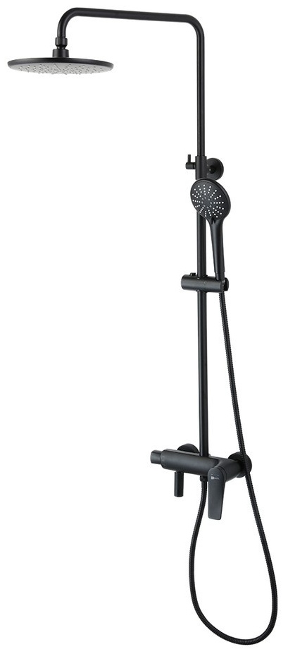 LM3762BL Смеситель Lemark Bronx для душа с регулируемой высотой штанги - артикул K0000046138