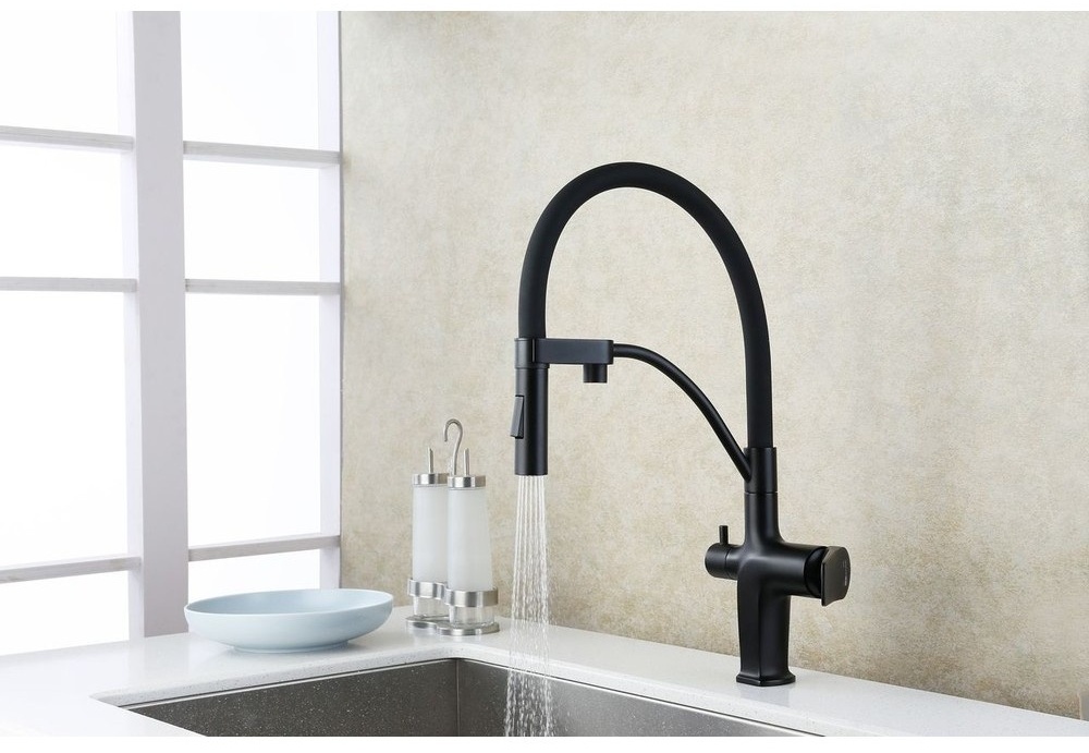 LM3761BL Смеситель Lemark Bronx для кухни с подключением к фильтру с питьевой водой - артикул K0000046140