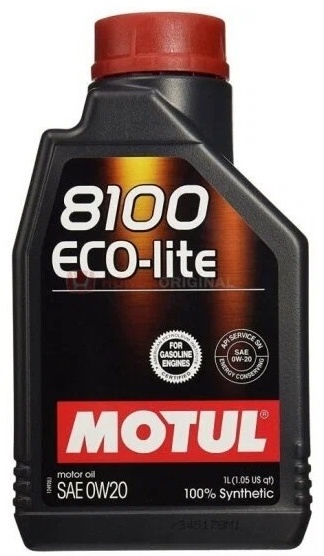 0W20 Motul 8100 Eco-Lite (SP/GF-6a) 1L синтет.моторное масло - артикул K0000090352