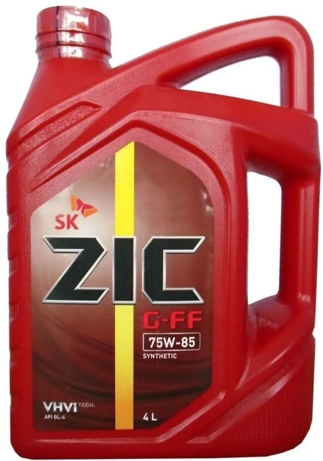 75W85 ZIC G-FF GL4 4L синтет.трансмиссионное масло для МКПП - артикул K0000090152