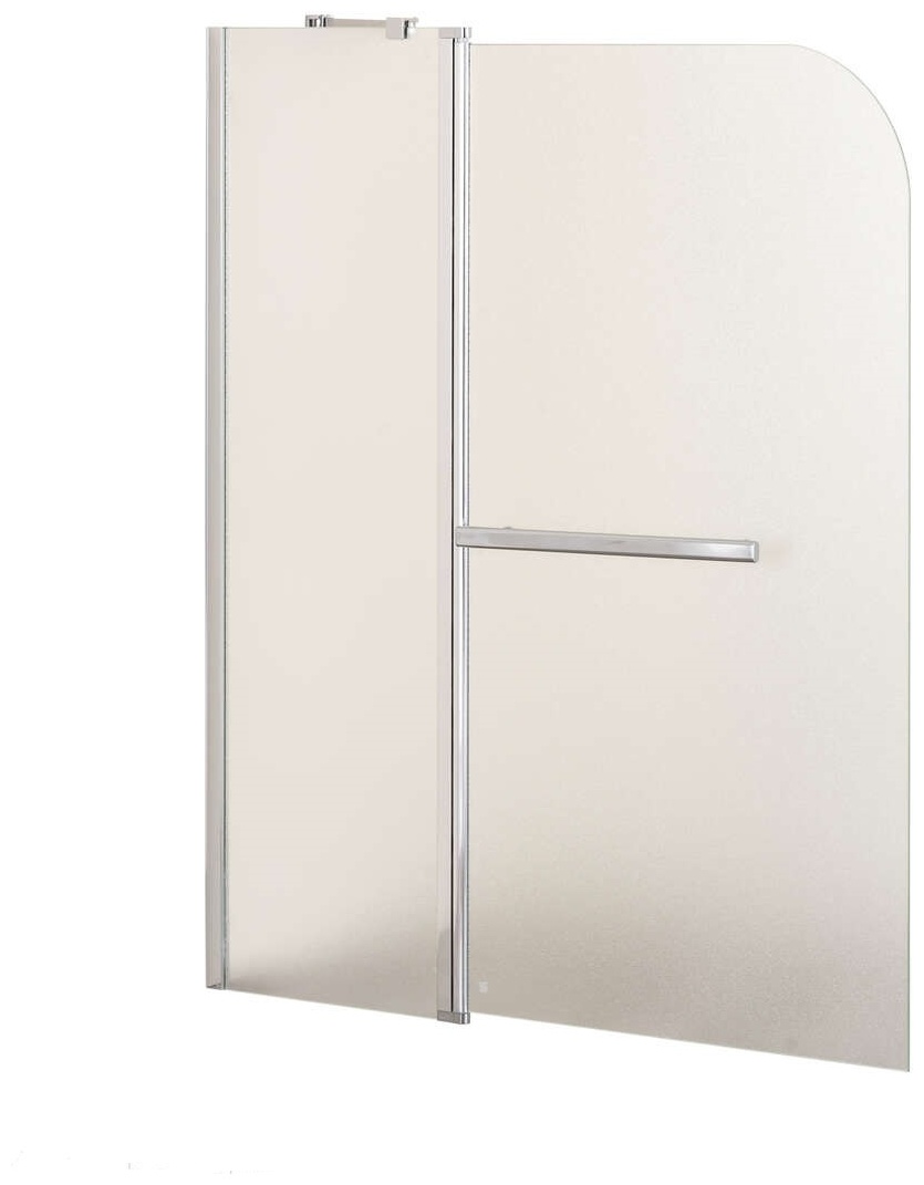 TA-1214MP (L) Душевая шторка на ванну мат.стекло 6мм,хром. профиль 120*140см - артикул K0000115680