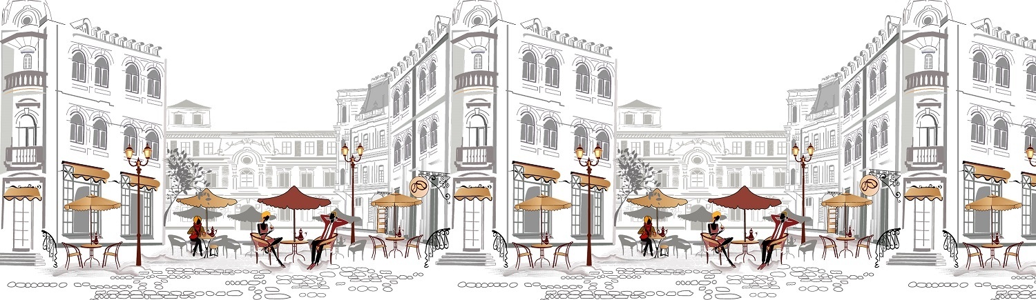 Фартук Stella"Уличное кафе" 3м*0,6м*1,5мм - артикул K0000088845