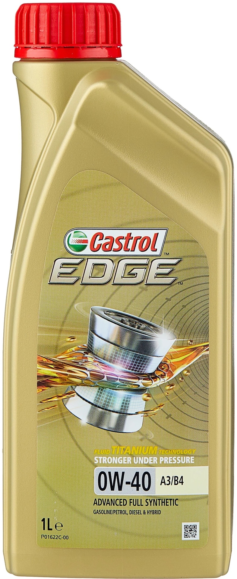 0W-40 Castrol EDGE 1L синтет. моторное масло - артикул K0000089701