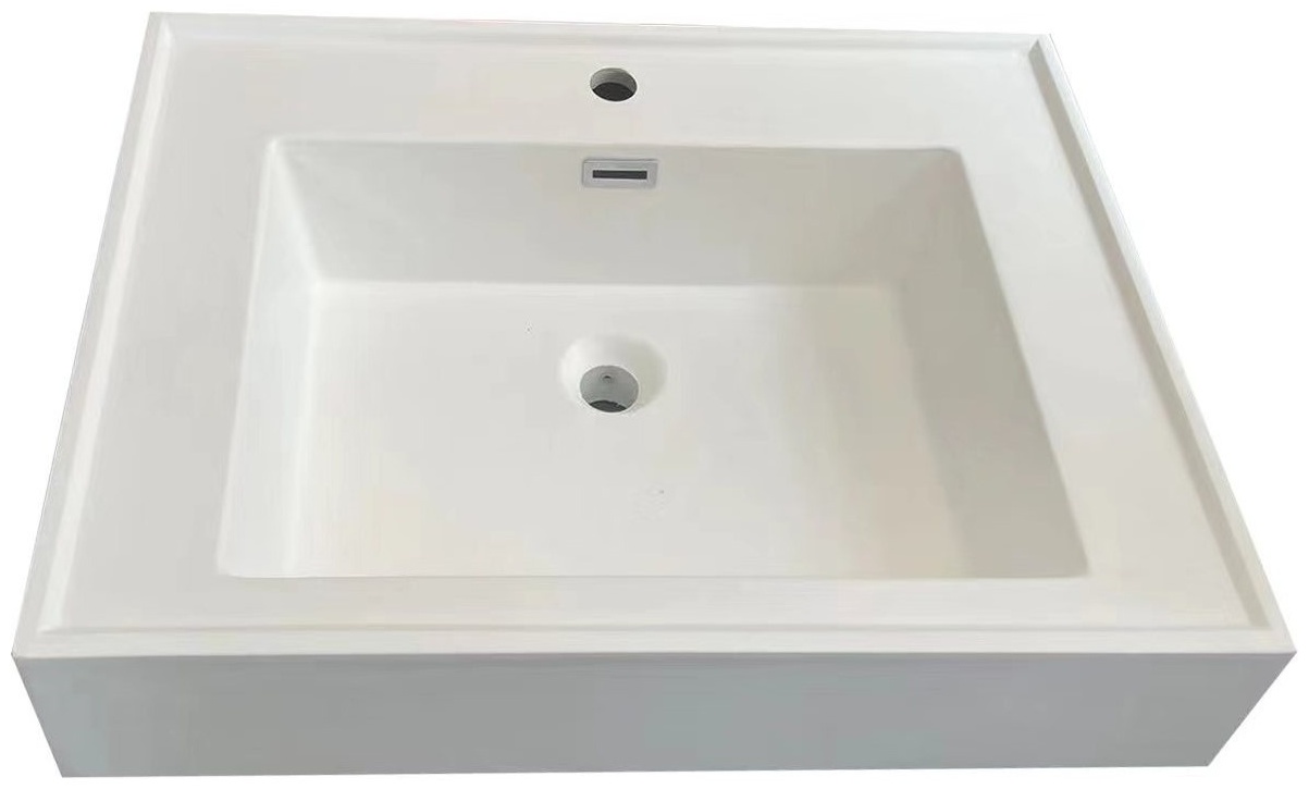 Без бренда XLP2-70W Раковина каменная 70*50*12 см. белая — купить в Алматы
