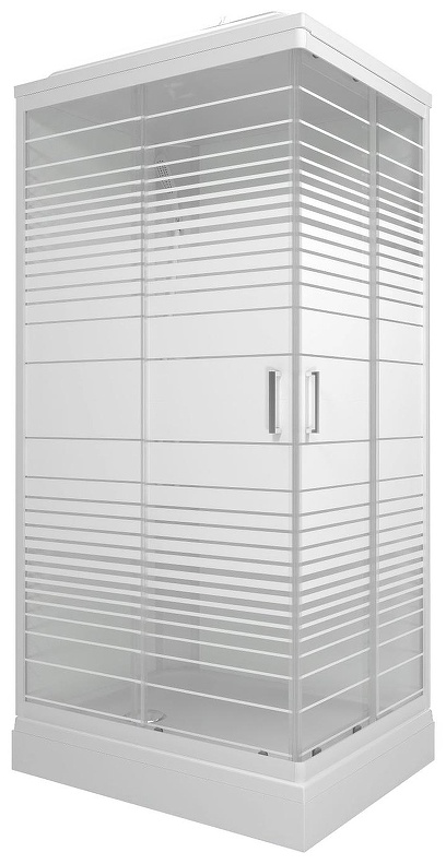 ДК "Квадро" 120*80 А" прямоуг. низ.подд, Белый, Полосы,(КР-11/КР-22 КС-1 СТ-20 КС-2 ПД-26 ЗС-25 ДН-4 D90) - артикул K0000082733