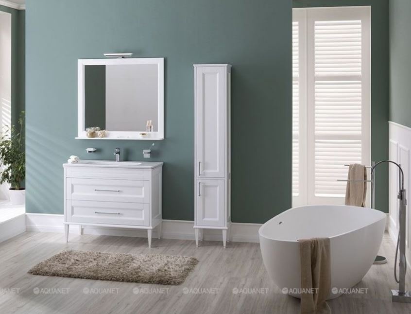 Пенал Бостон М 36 цв.белый мат.(209681) - артикул K0000077914