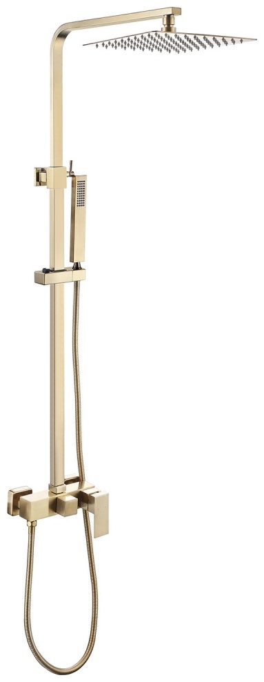 Душевая стойка ABBER Daheim AF8220G без излива, золото матовое - артикул K0000079768