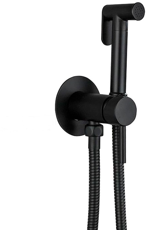Смеситель HB5511-7 с гигиеническим душем  черный HAIBA, ШТ - артикул K0000074974