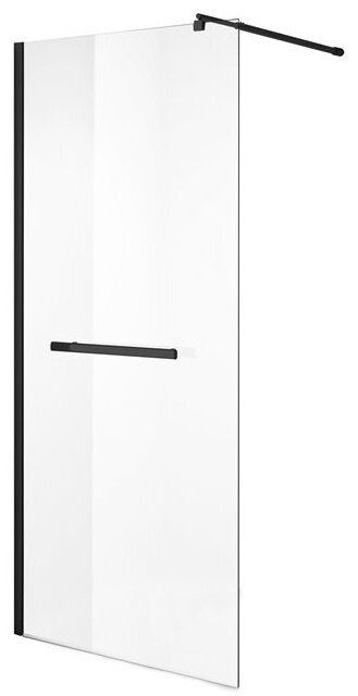 Душ. перегородка Niagara NG-681-12 BLACK (120x195), 1 место (без поддона) - артикул K0000105697