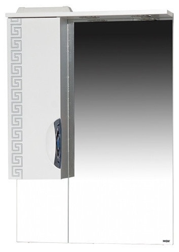 Престиж - 80 Зеркало-шкаф лев. белое - артикул K0000042059