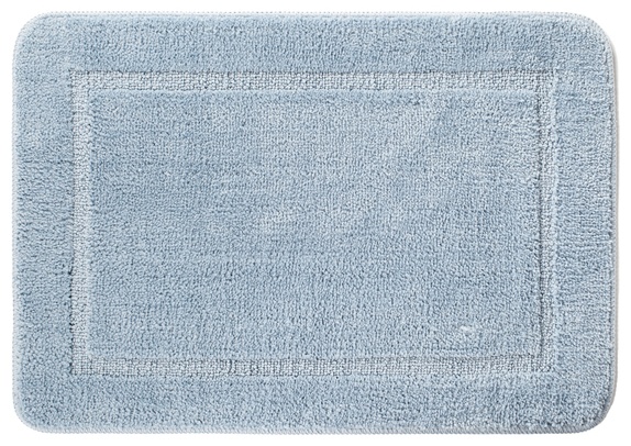 Коврик для ванной комнаты, 65х45, микрофибра, голубой, IDDIS, PSQS04Mi12 - артикул K0000183348