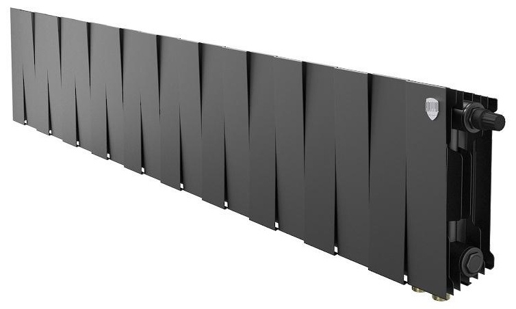 Радиатор биметаллический Royal Thermo PianoForte 200 /Noir Sable - 20 секц. - артикул K0000202856