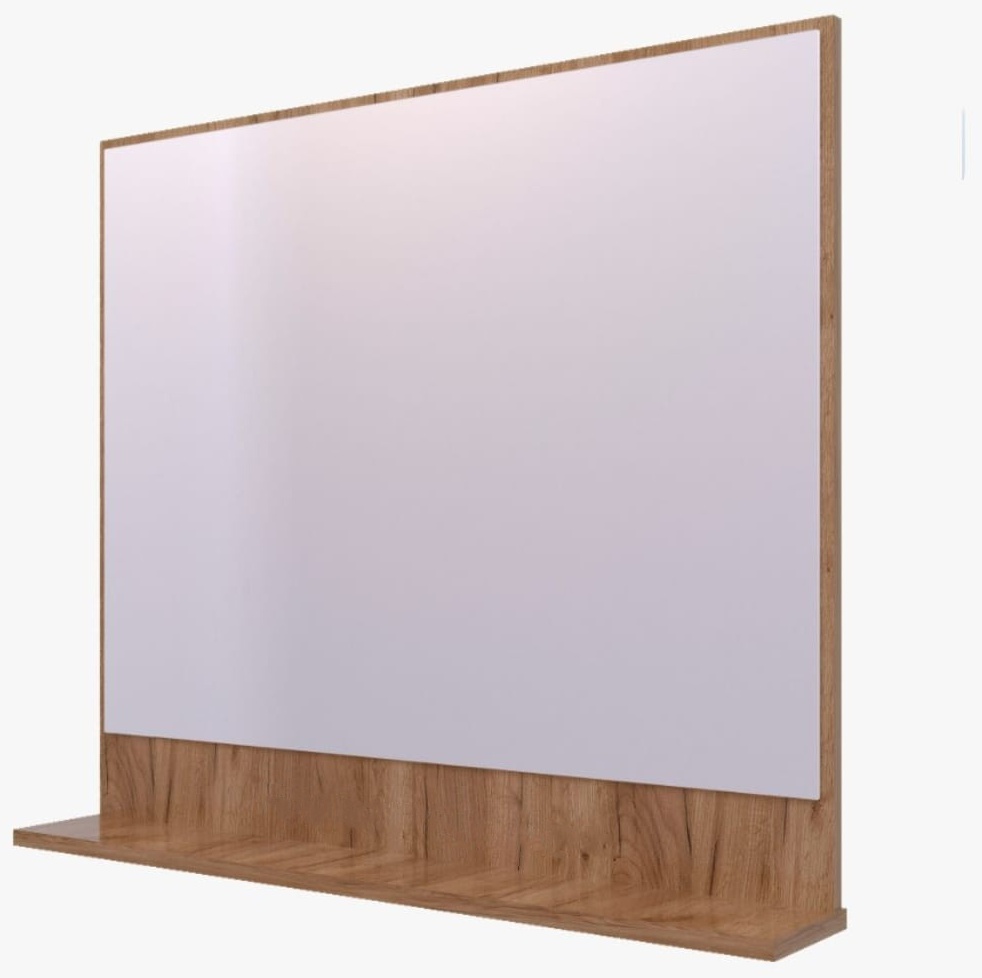 AVK2. Панель Зеркальная + Полка, 800 (Дуб Крафт Золотой) - артикул K0000067456