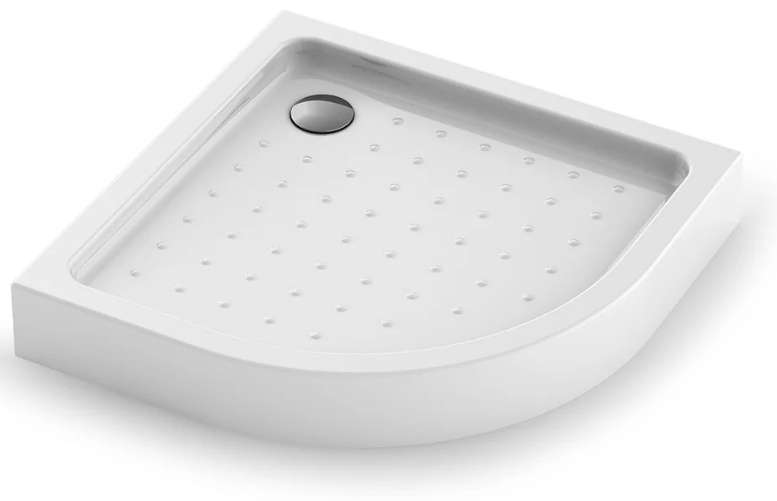 Душевой поддон Veconi TZ51 Арт. TZ51-80-C5 Акриловый (800x800x150, белый, полукруглый) - артикул K0000169106