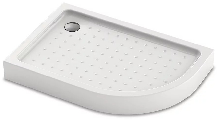 Душевой поддон Veconi TZ55L Арт. TZ55L-10080-C5 Акриловый (1000x800x150, белый, асимметричный, левый - артикул K0000169111