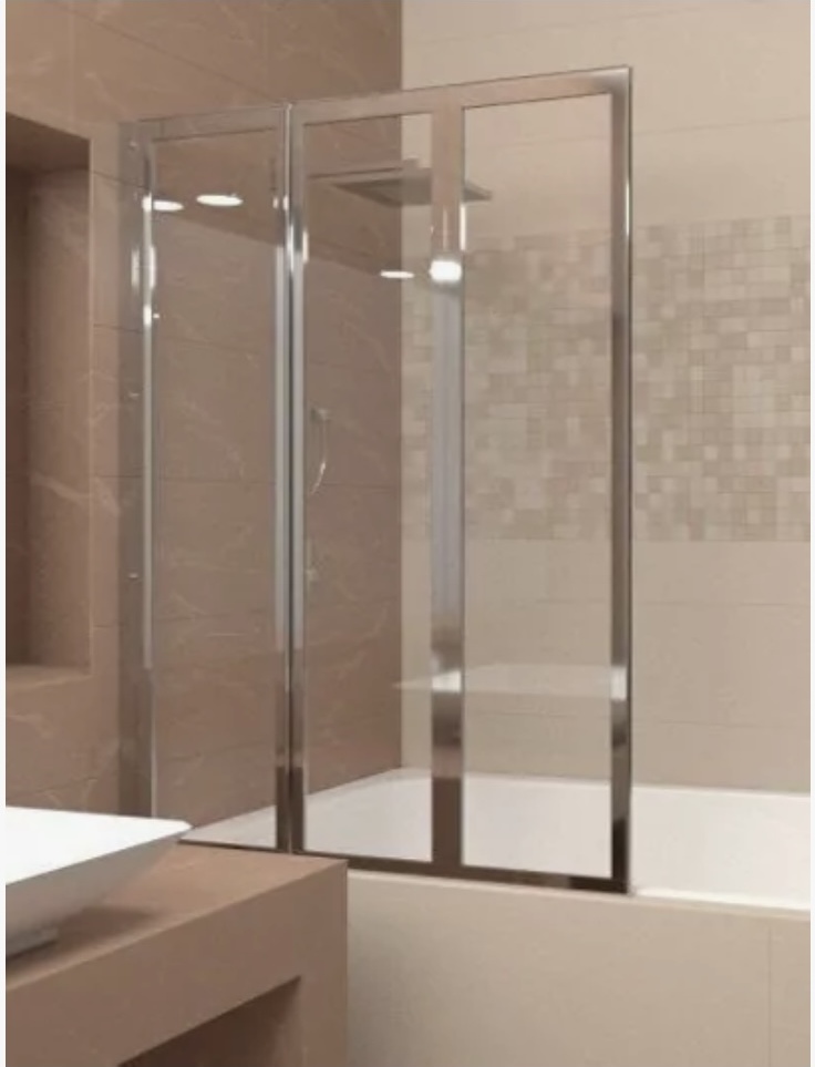 Душевая шторка Veconi PL-73R Арт. PL73R-120-01-19C4 Стекло прозрачное/4 мм - артикул K0000169013