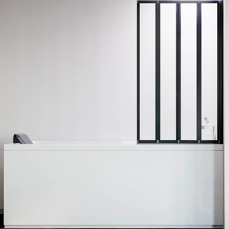 Душевая шторка Veconi PL-74BR Арт. PL74BR-120-01-19C4 Стекло прозр./4 мм (уст.1205-1220,выс.1500) - артикул K0000169016