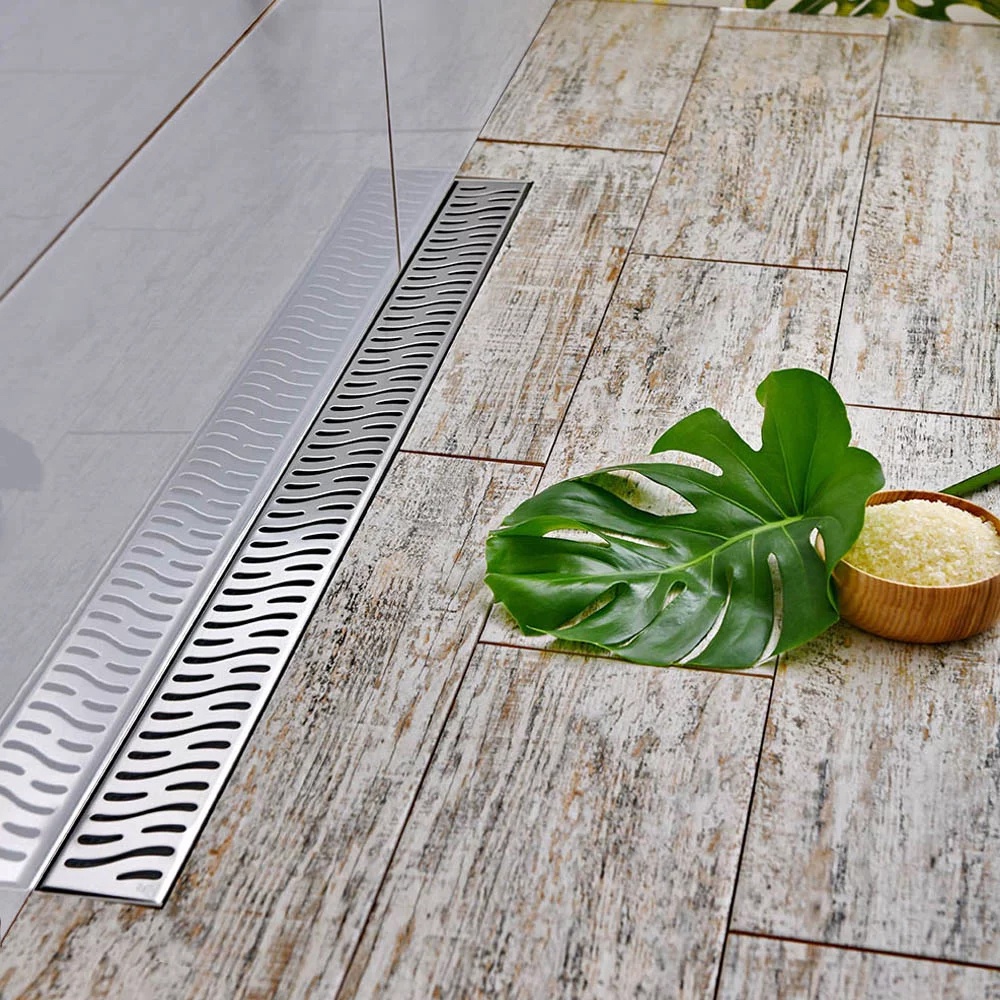 (V650H) Водоотводящий желоб VECONI 650 мм HARMONY - глянец с боковым сливом D 40 - артикул K0000168476