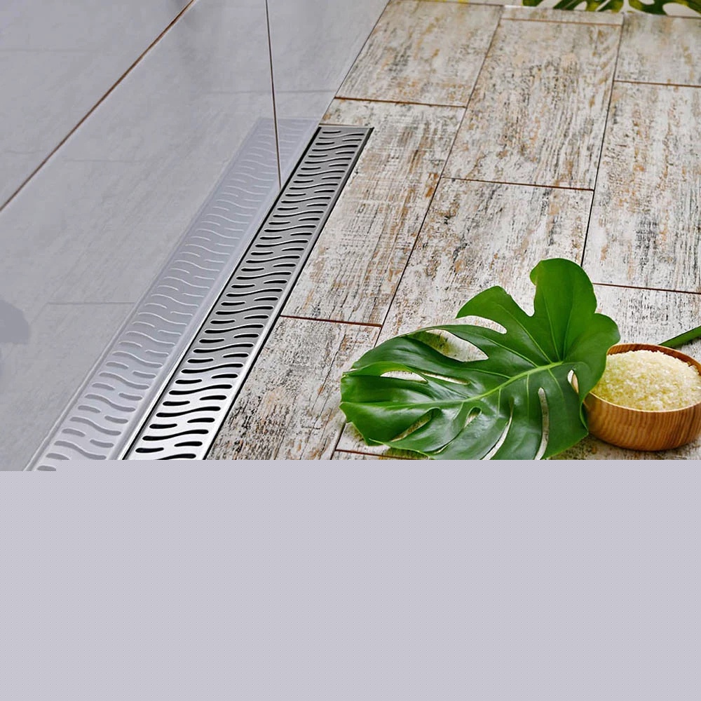 (V450H) Водоотводящий желоб VECONI 450 мм HARMONY - глянец с боковым сливом D 40 - артикул K0000168434