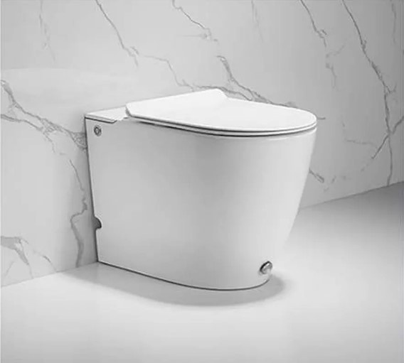 Унитаз приставной импульсный SANITECO A-380A IMPULS белый 590х360х410 мм - артикул K0000170692