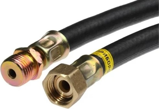 рукав д/газа 1,5м 1/2 В-Н ЧЕРН D 10         50шт/меш. - артикул K0000008862