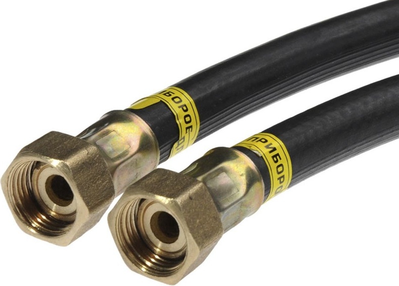 рукав д/газа 4,0м 1/2 В-В ЧЕРН  D 10         20шт/меш. - артикул K0000031226