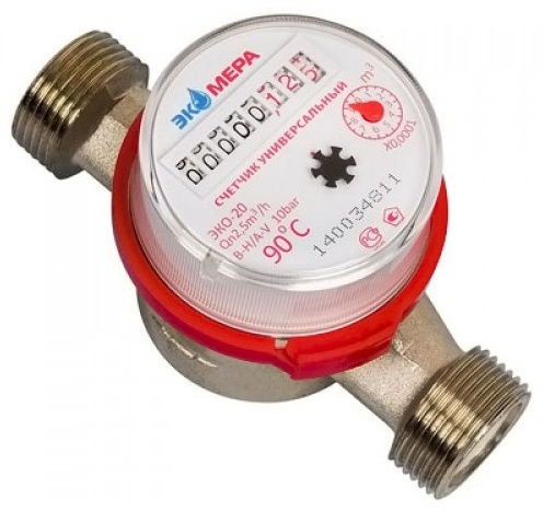 Счётчик воды ЭКОМЕРА-20 Универсальный - артикул K0000031579