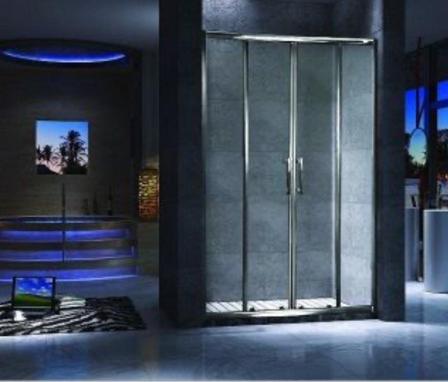 Дверь в нишу ESBANO ES-150 DW (1485-1515) х 1950 (двойные, распашные) - артикул K0000102891