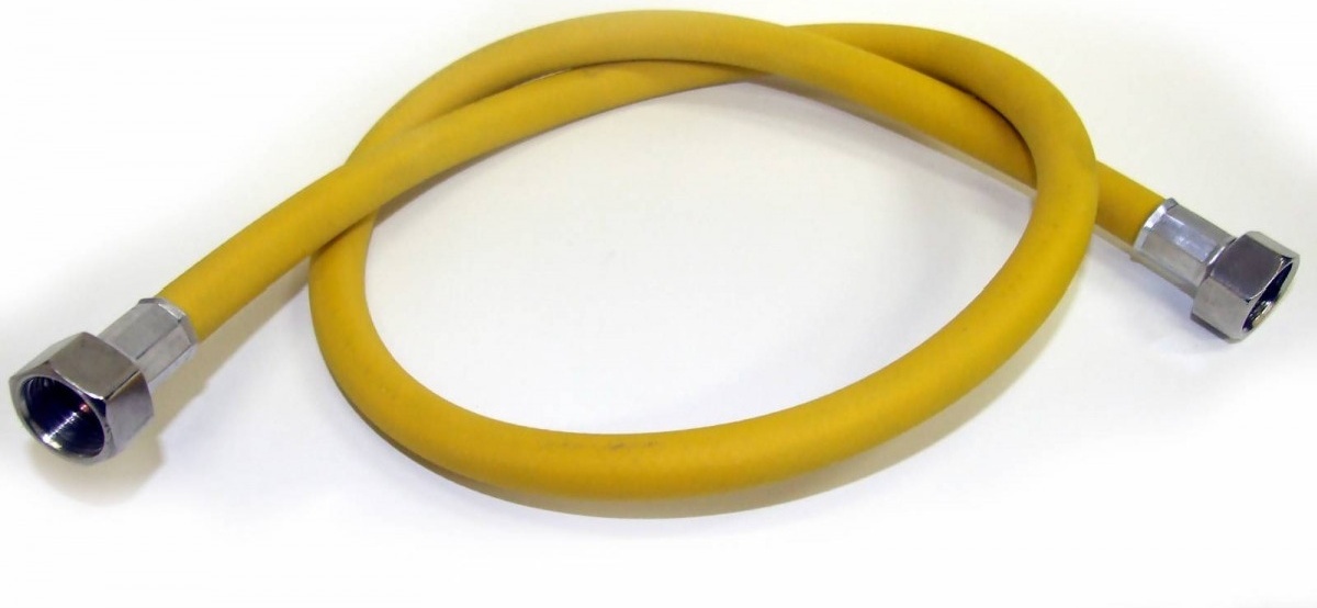 рукав д/газа 1,5м 1/2 В-В желт D 10         50шт/меш. - артикул R0001730