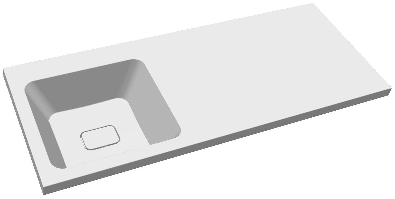 Умывальник над стир.машиной Kamilla-120  (левый) без сифона - артикул K0000042825