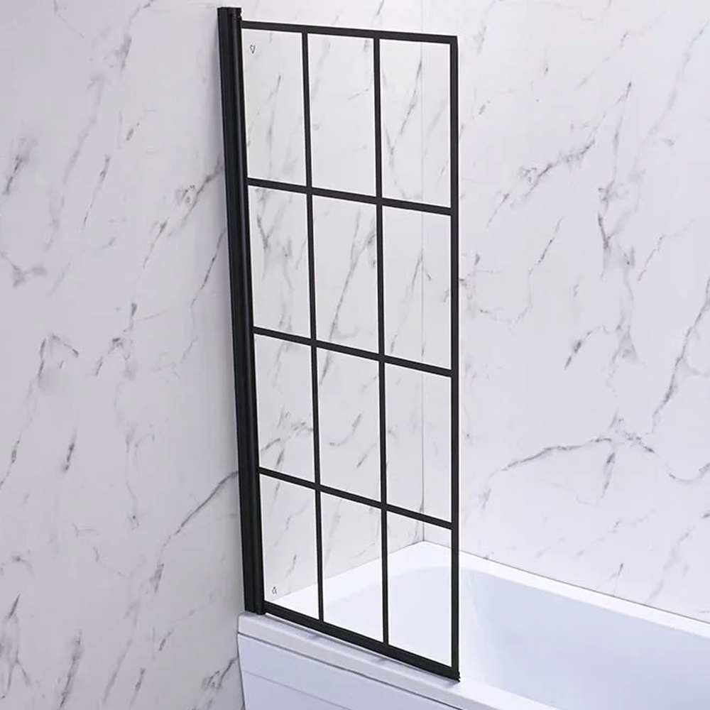 Душевая шторка Veconi PL-77L Арт. PL77L-90-01-C6 Стекло прозрачное/6 мм - артикул K0000169024