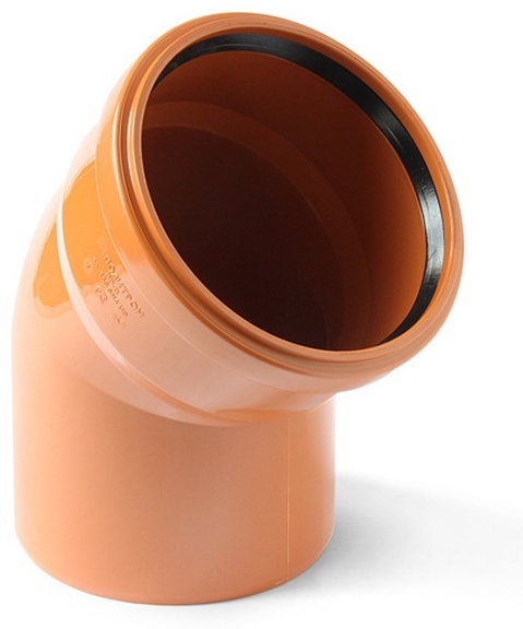 отвод  160х45 наруж. - артикул R0000884