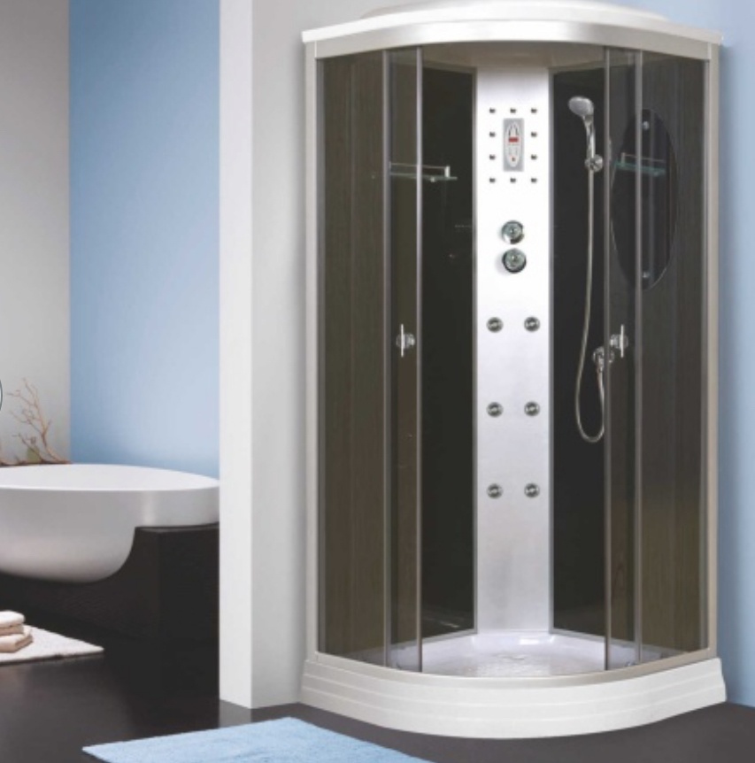 Душ.кабина Niagara NG-5012-01 (1200х1200х2200) низкий поддон(16см) стекло ТОНИРОВАННОЕ 4 места - артикул K0000106264