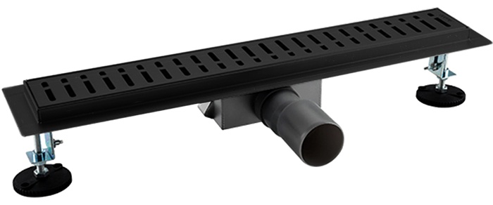 G85007-36 Душевой трап Gappo G850 черный 70*500мм - артикул K0000212860