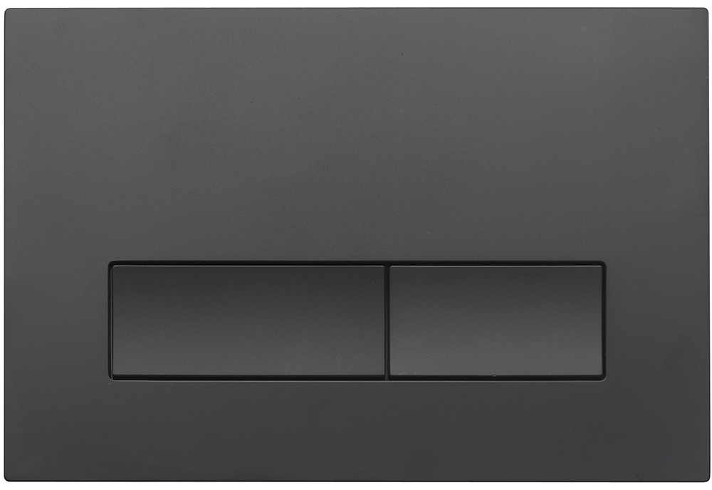 Смывная кнопка VECONI Арт. FLV1-B 240х162х9 (чёрный матовый) - артикул K0000216183