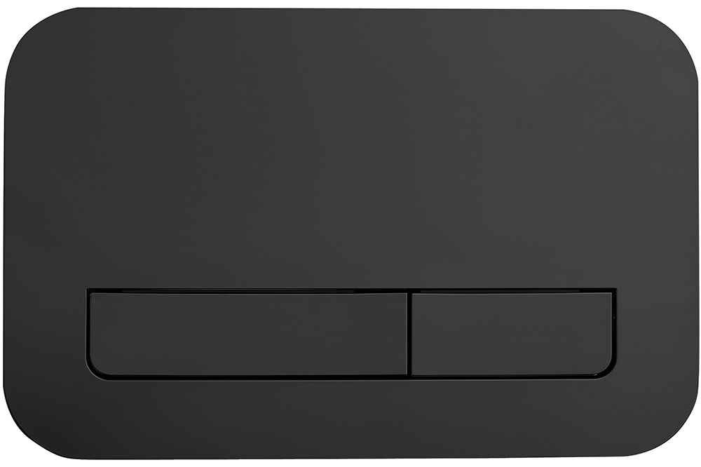 Смывная кнопка VECONI Арт. FLV12-B 240х162х7 (чёрный матовый) - артикул K0000216195