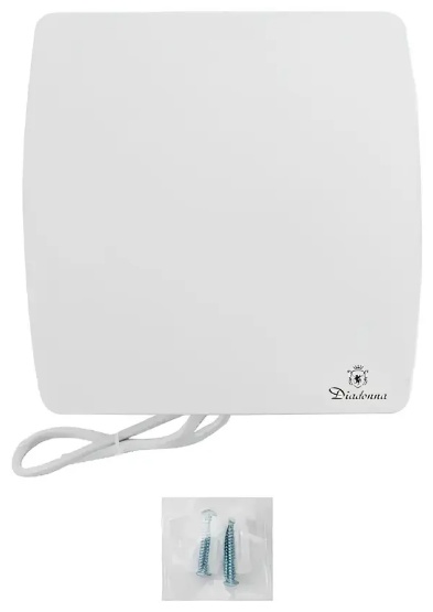 Вентилятор вытяжной Diadonna D01-W10 (с обратным клапаном) - артикул K0000218854