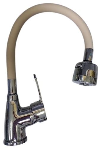 Смеситель Calorie 9929 B82 (бежевый) гибкий гусак - артикул K0000117139