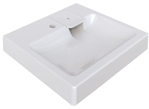 Комплект Раковина над стиральной машинкой Монако V51D1 600*583*90 (сигн.бел.) БЕЗ СИФОНА - артикул K0000080499