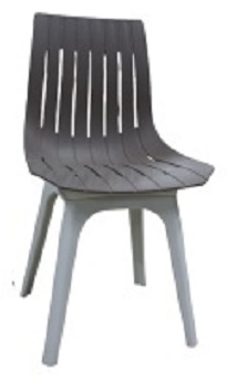 Стул ЛАЙН BIO сиденье капучино ножка пласт.белая - артикул K0000057090