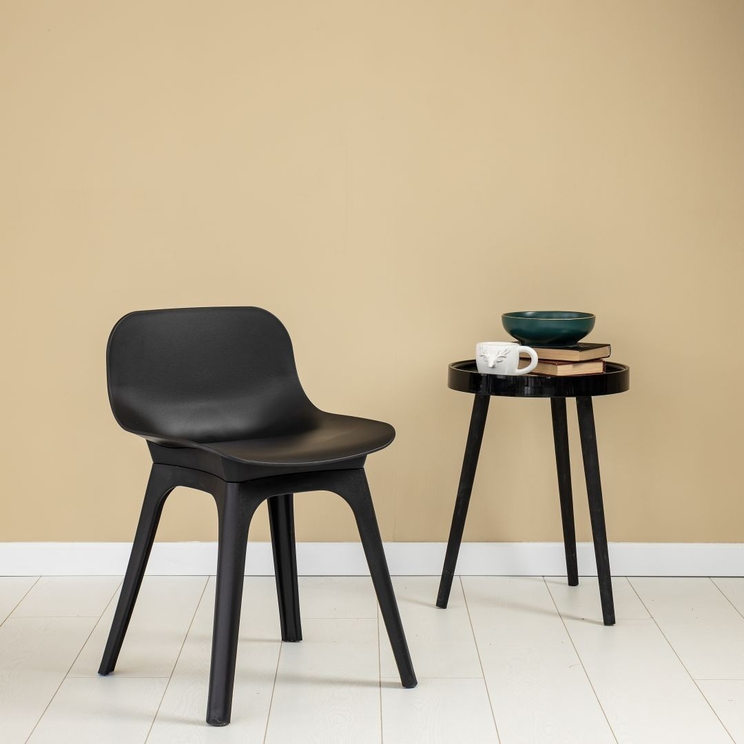 Стул СТАФ BIO сиденье черное ножка пласт.черная - артикул K0000057121