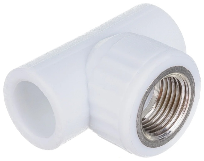 тройник БПП в/р 32*1/2*32 (белый) 30/10 (комплект 30 шт) - артикул K0000041459